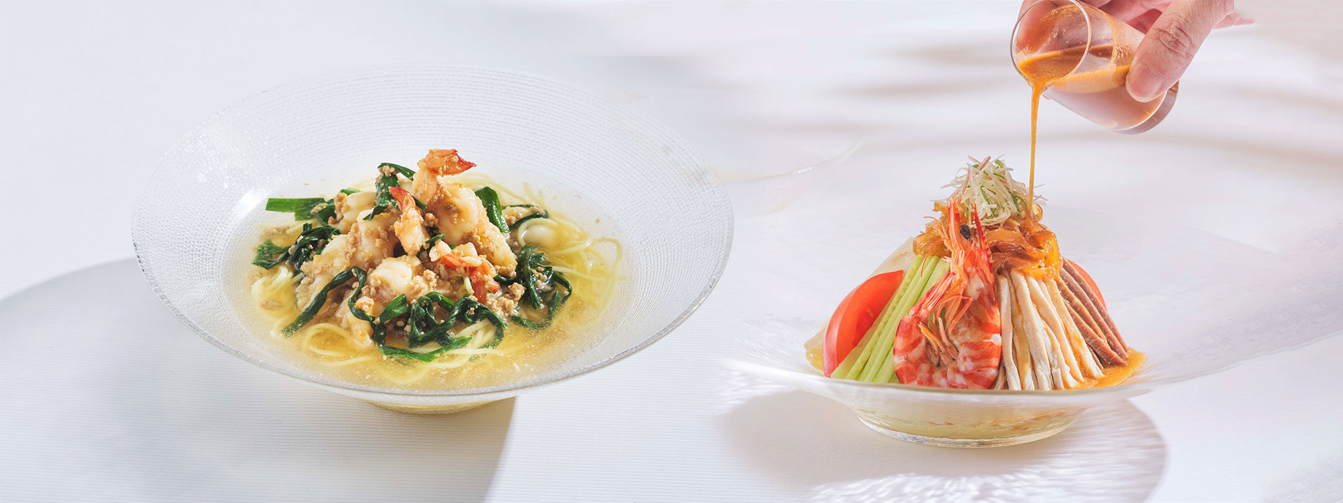 夏の涼麺